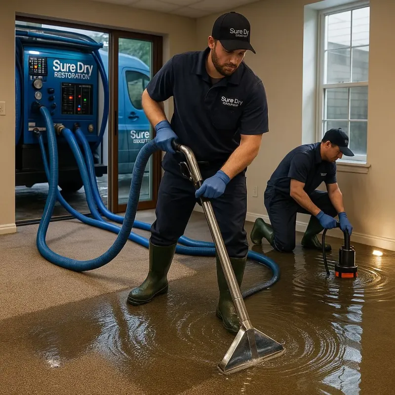 Water Extraction and Removal process in Kinderhook, NY